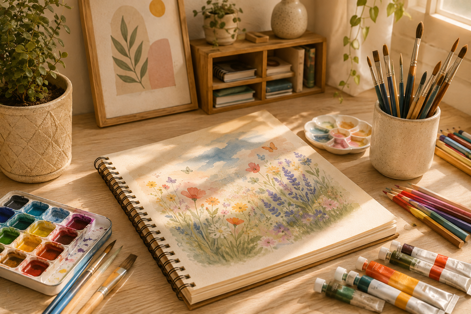 Draw and Color — online drawing mini game for kids